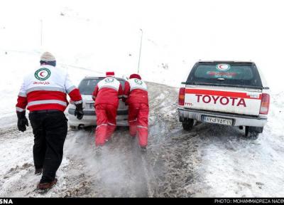 امدادرسانی به بیش از 11هزار نفر در برف و کولاک
