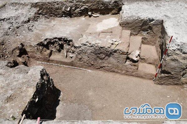 کشف یک چهارطاقی با کاربرد آتشکده در تپه کلای ارفه ده کشف یک چهارطاقی با کاربرد آتشکده در تپه کلای ارفه ده
