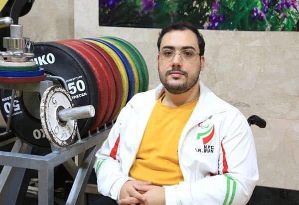 کسب مدال نقره به وسیله نماینده ایران در رقابت های پاراوزنه برداری قهرمانی دنیا
