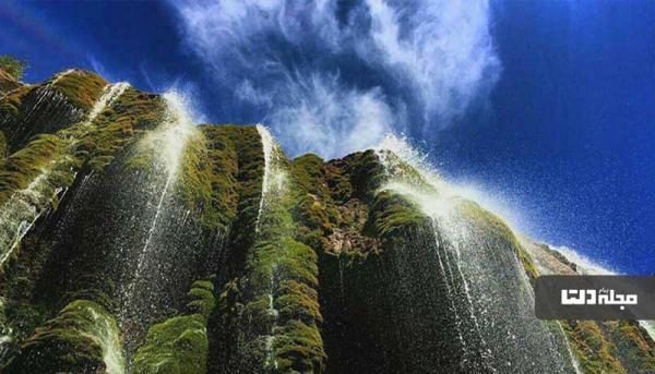 زمزمه ای از بهشت در آبشار پونه زار زمزمه ای از بهشت در آبشار پونه زار
